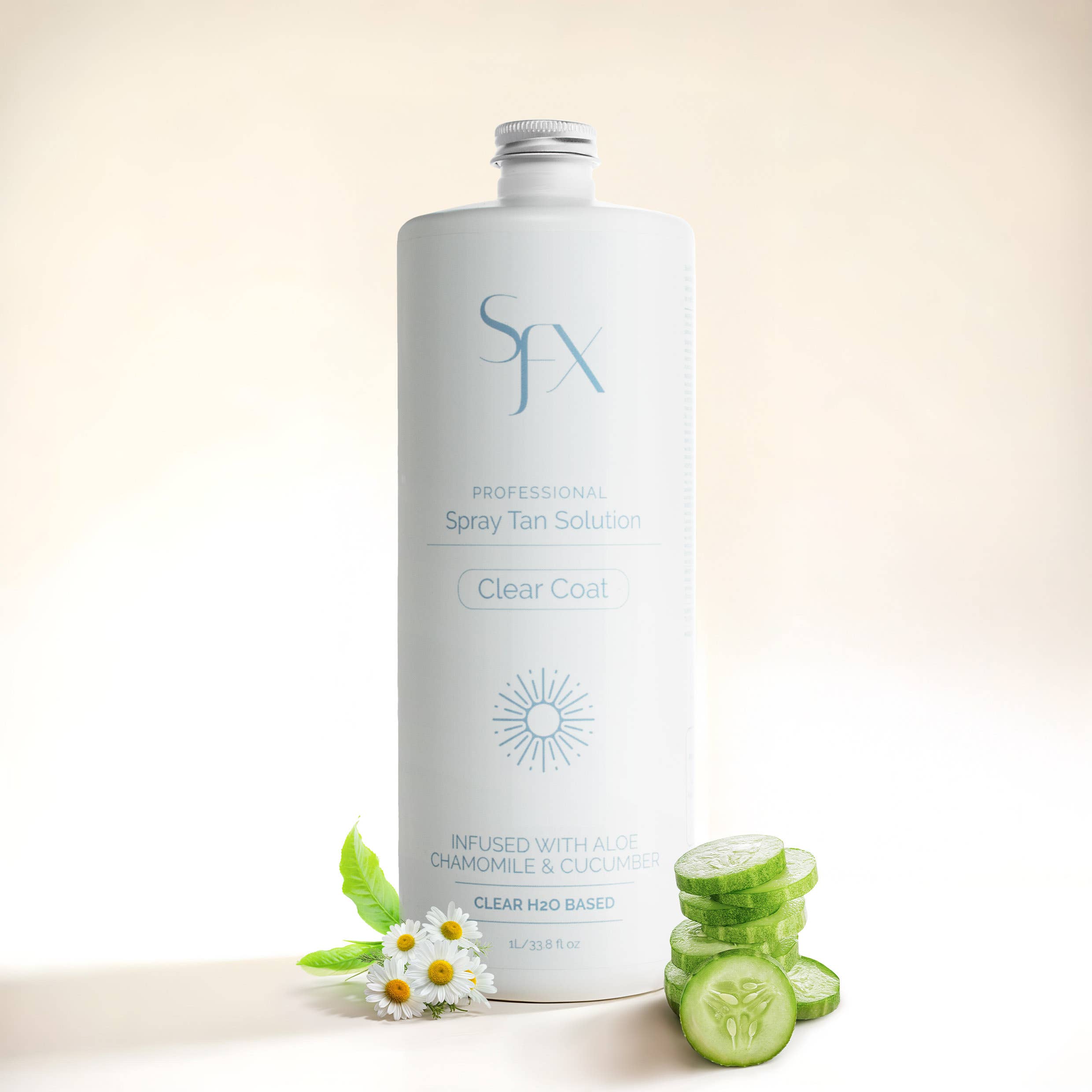 SunFX America LLC - Wholesale Self-Tanner - Clear Coat Spray Tan Solution -BACK BAR/not resale2