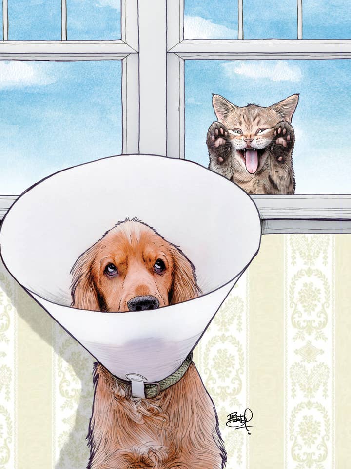 Heckler #176 - vertical for wholesale by Shawn Braley Illustration