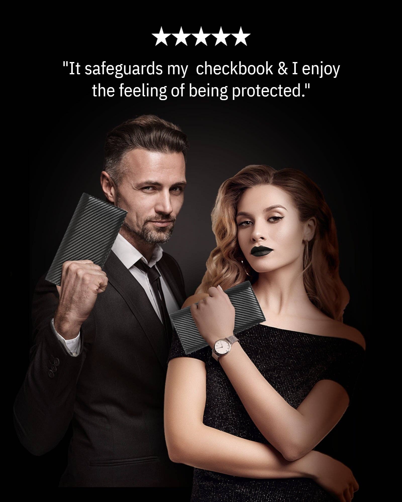 Access Denied Accessories - Wholesale Wallet - Unisex - Genuine Leather Checkbook Cover For Women &Men RFID Blocking28