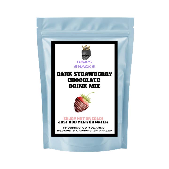 Mini chokladdryck att ta med - Mörk Jordgubbe - varm eller kall för wholesale av Maqoba