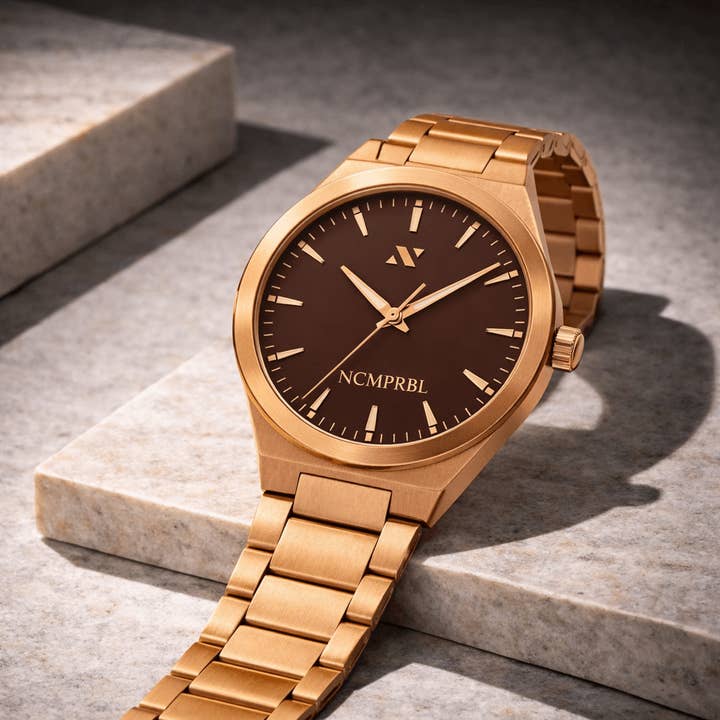 Elevate Link Mocha Swiss, 42mm for wholesale by NCMPRBL