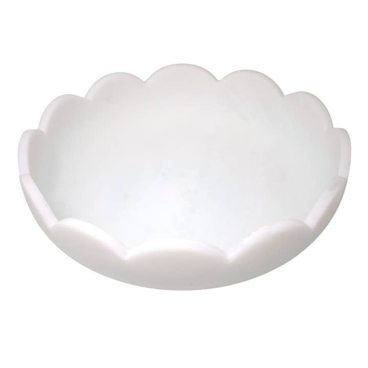 Gesneden Harstray Medium Dienblad 12" Crème voor wholesale door Lainy Home