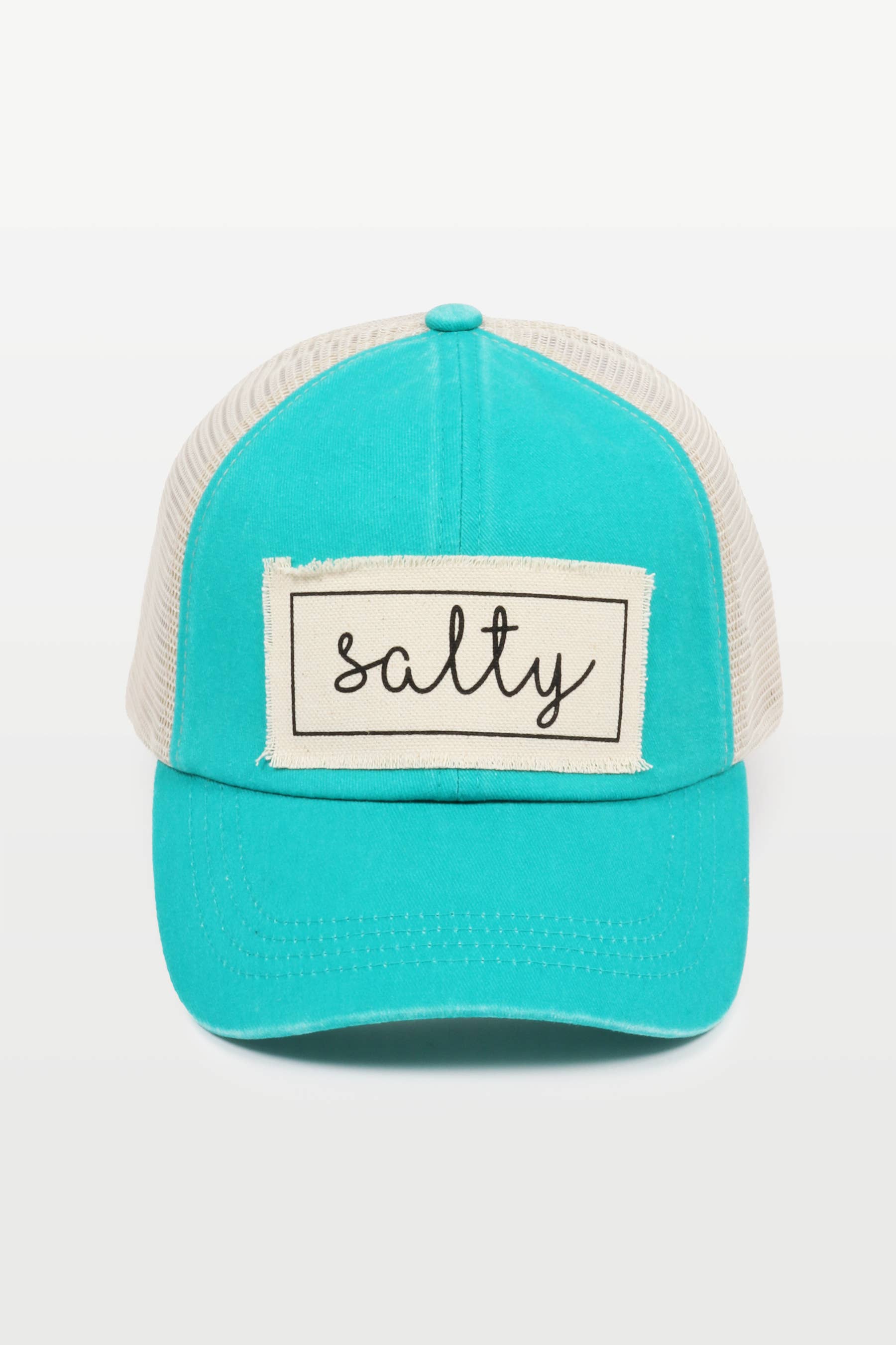 David And Young - Wholesale Baseball Cap - Women's - Salty Canvas Patch Mesh Back Baseball Cap17