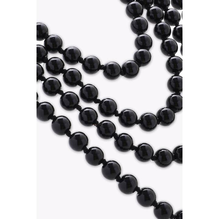 BABEYOND - Wholesale Beaded/Pearl Necklace - Remarkable Knotted Faux Pearl Necklace5