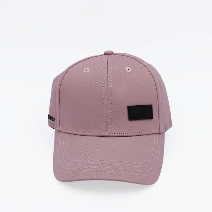 Black Sunrise - Wholesale Baseball Cap - Women's - Rose Pink Satin Lined Half-Full Baseball Cap5