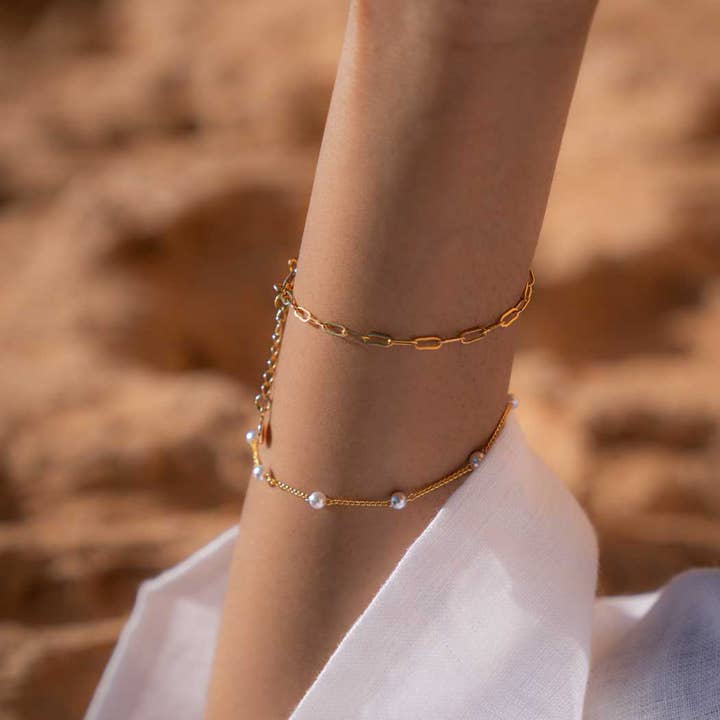 Formation Co. Jewellery - Wholesale Beaded Bracelet - GAIA PEARL BRACELET2