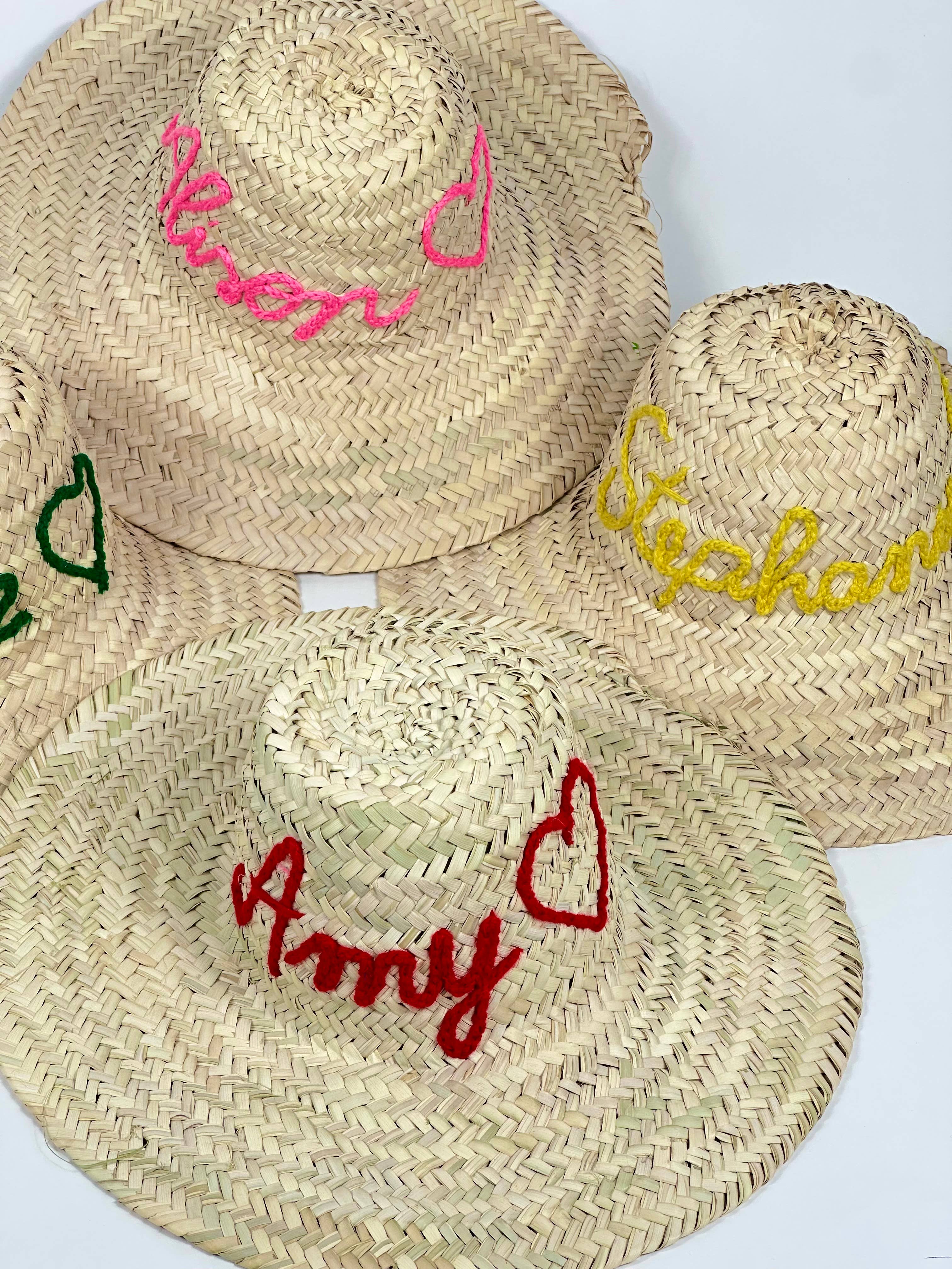 Mikwi - Wholesale Straw Hat - Women's - Personalised Straw hat - DECORATIVE STRAW HAT - Moroccan hat6