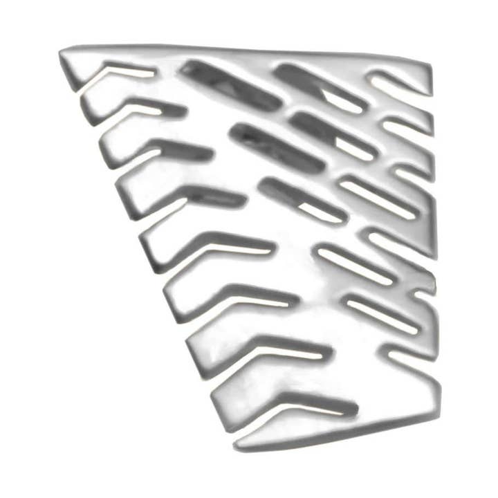 Sterling Silver stor abstrakt jag knäppning slips brosch mäns för wholesale av Michele Benjamin, LLC