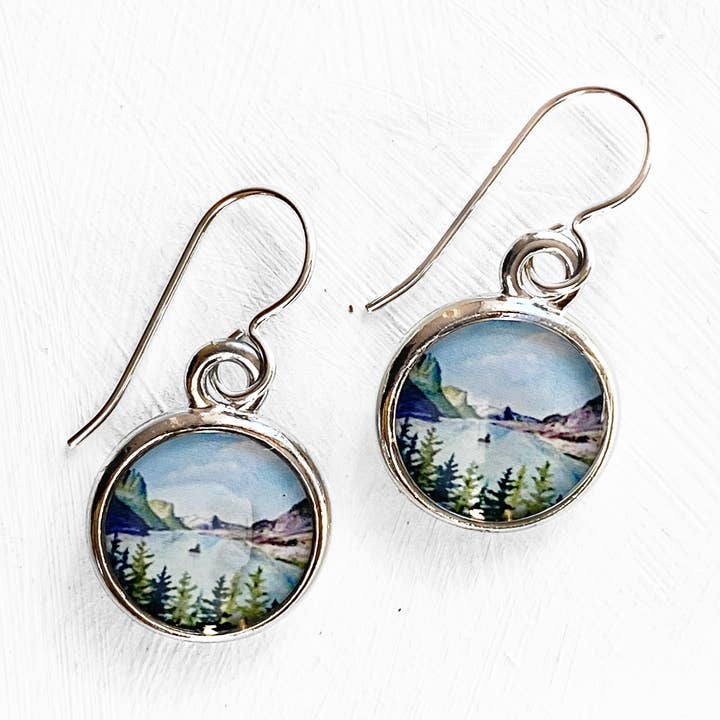 Glacier Silver Earring for wholesale by Seed and Sky