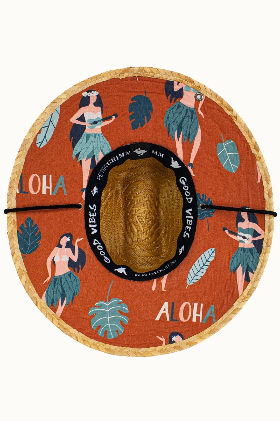 Olive & Pique - Wholesale Straw Hat - Unisex - BALLERINA Straw Lifeguard Hat with Chin Cord2