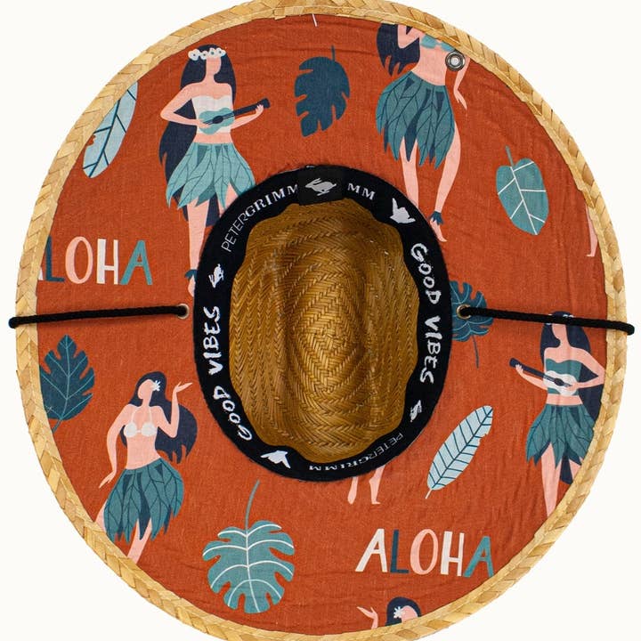 Olive & Pique - Wholesale Straw Hat - Unisex - BALLERINA Straw Lifeguard Hat with Chin Cord2