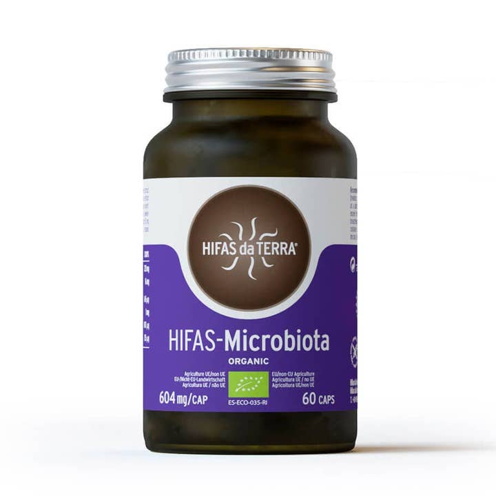 Hifas-Mikrobiota 60 Vegetabiliska Kapslar 604 mg Glasformat för wholesale av Hifas da Terra