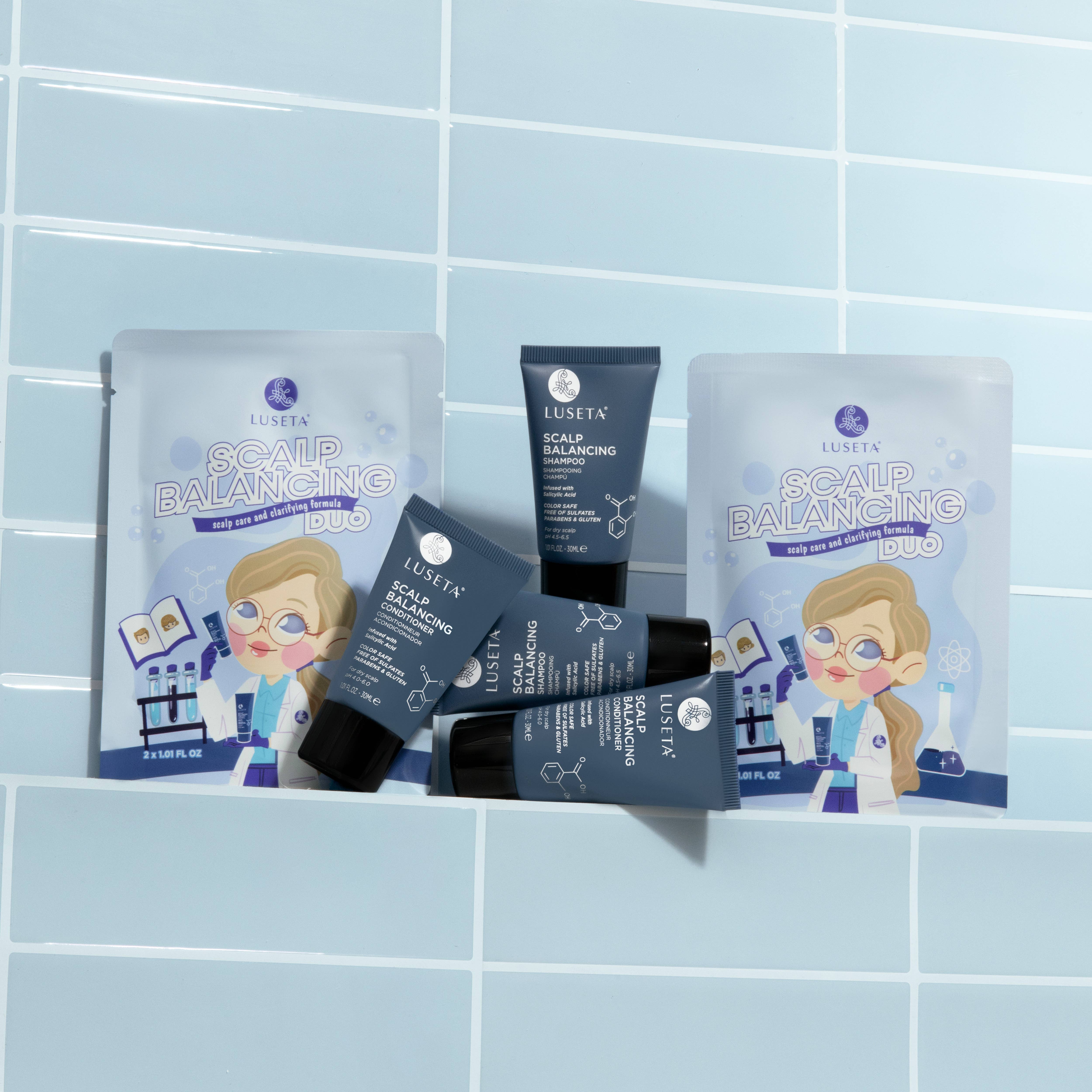 Luseta Beauty - Wholesale Haircare Set/Kit - Scalp Balancing Travel Set - 2 x 1.01oz (Copy)1