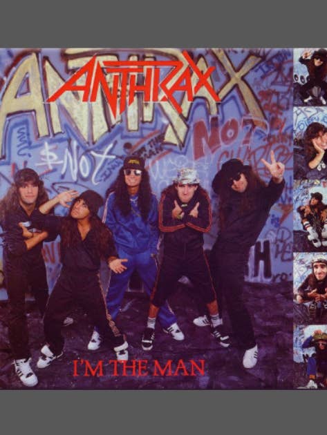 ANTHRAX, Magnet, Button, Fridge Magnet, I'M THE MAN for wholesale by Ba Ba Buttons