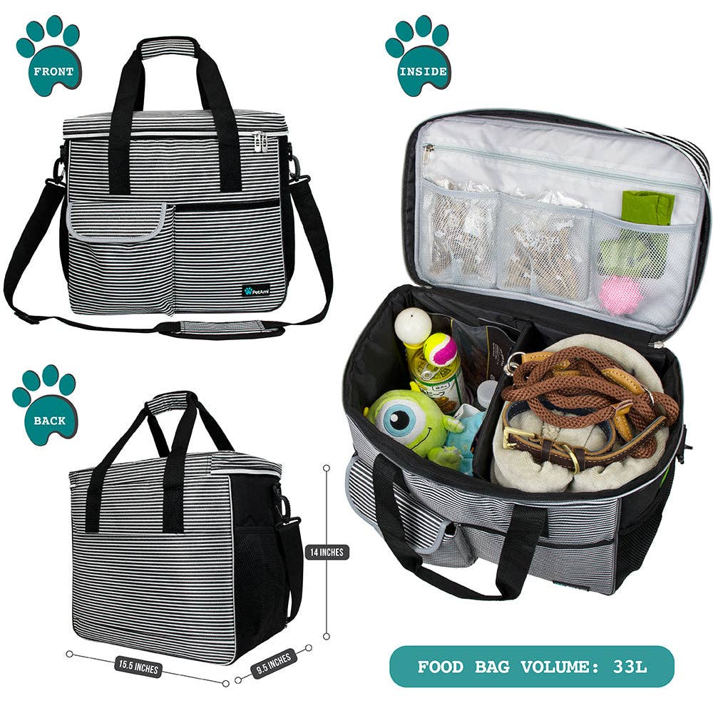 PetAmi - Vendita all'ingrosso Trasportino - Cani e gatti - Borsa Organizer Deluxe da Viaggio per Animali11