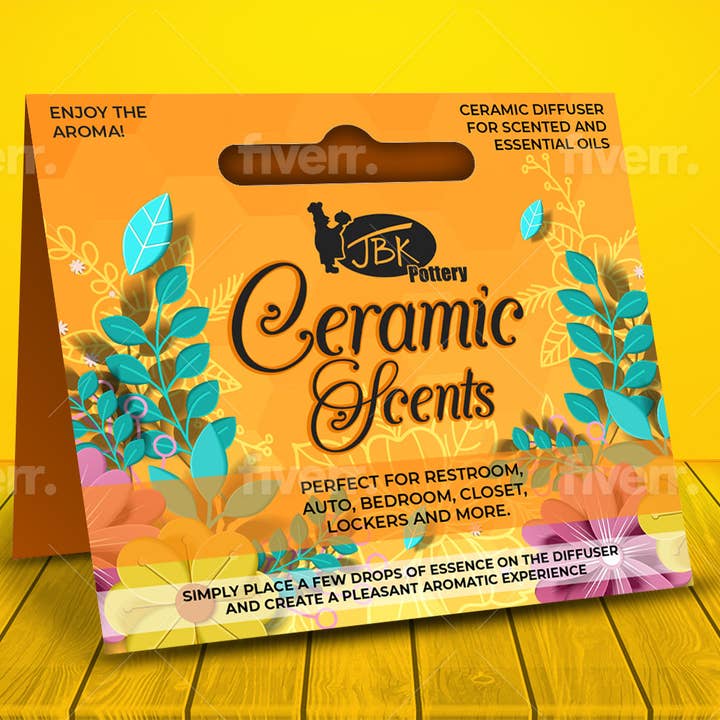 JBK Pottery - Wholesale Reed Diffuser - Ceramic Scents Thistle - Essential Oil Diffuser2