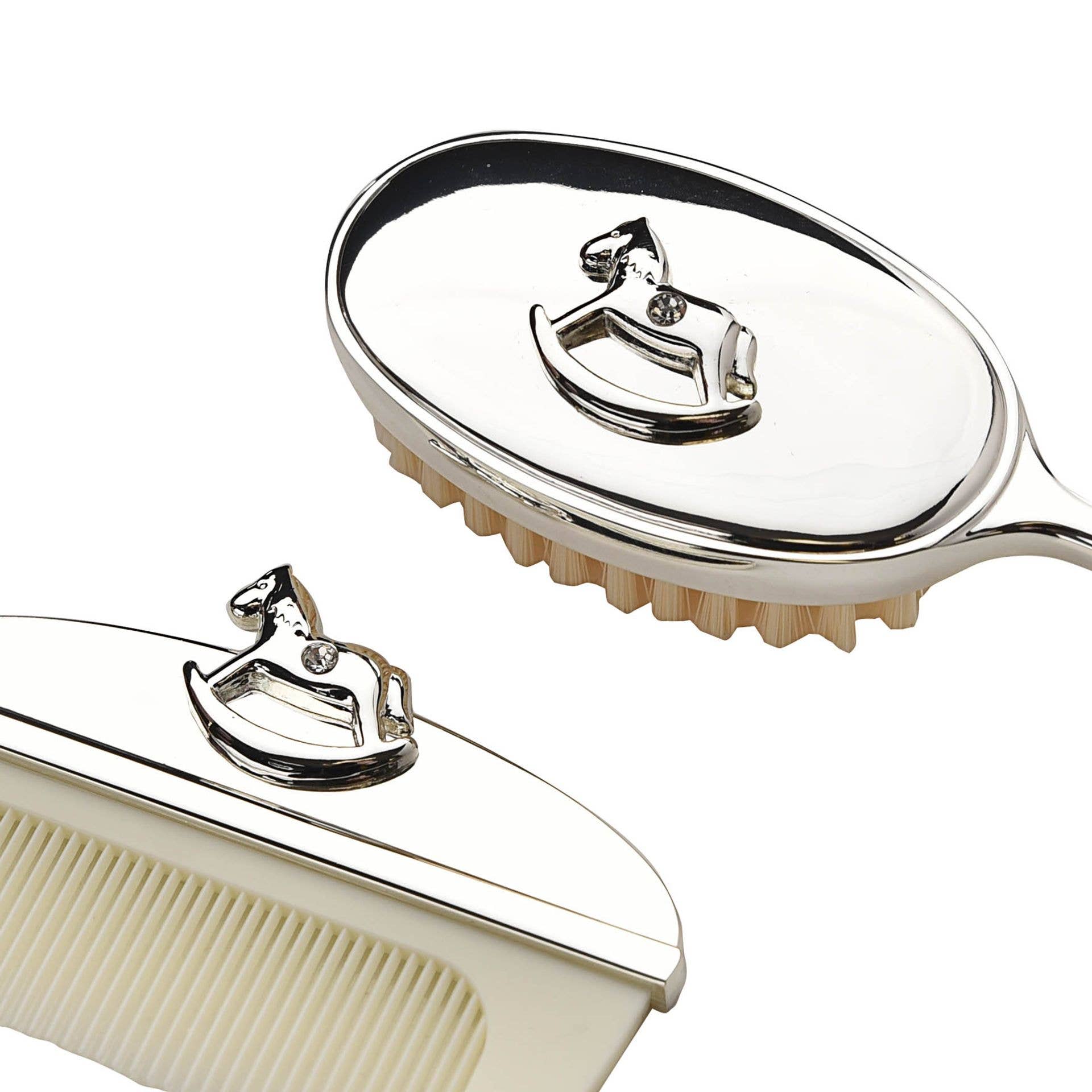 WIDDOP and Co. US - Wholesale Toy storage box – Kids & baby - Bambino Brush & Comb Set with Rocking Horse Icon5