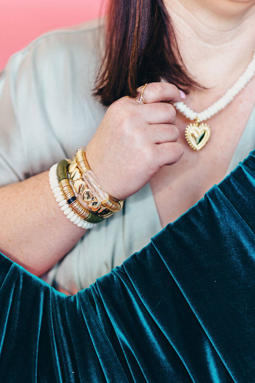 Allie + Bess - Vendita all'ingrosso Bracciale con perline - Bracciale Cuore Darcy2