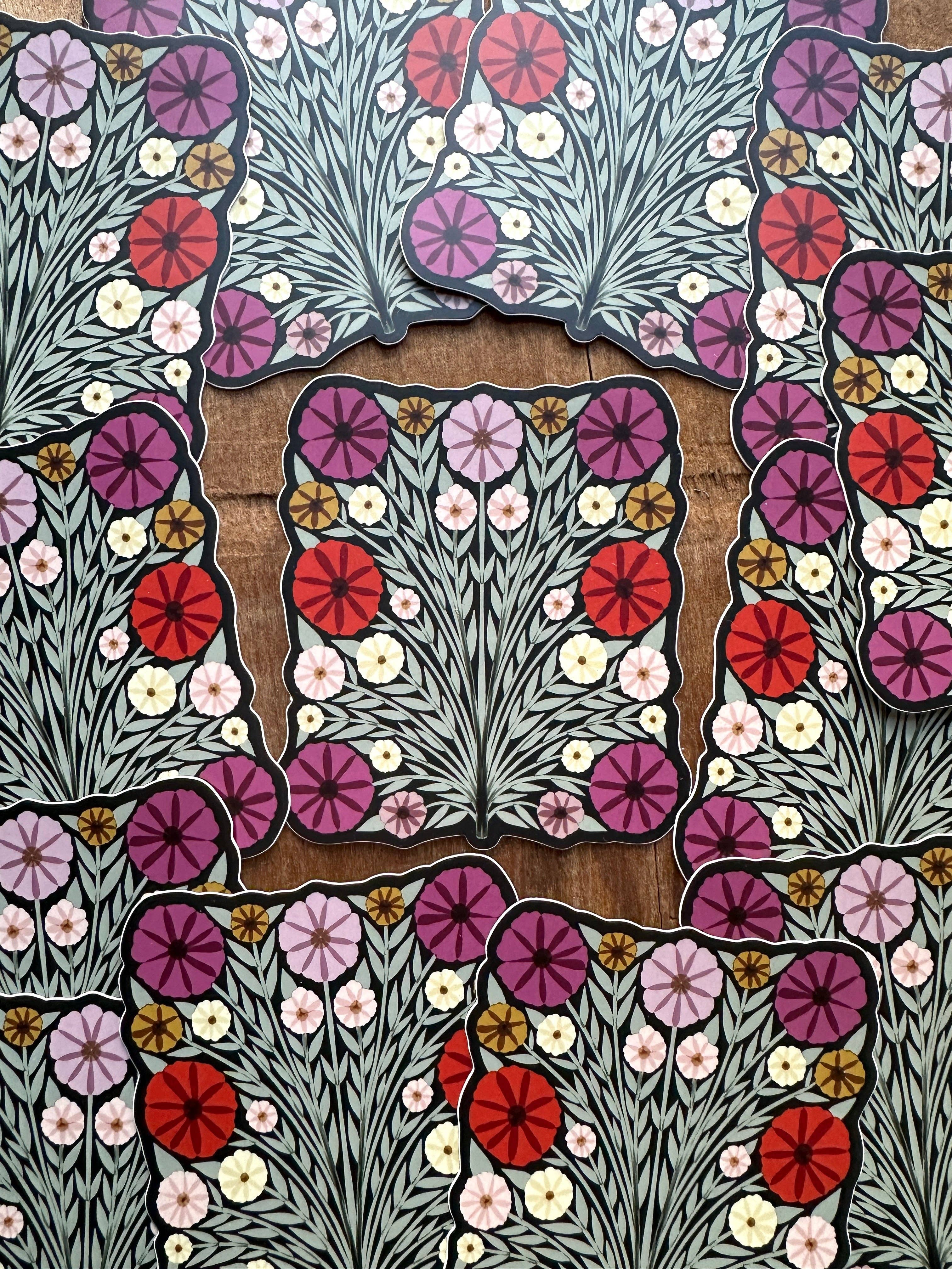 Katharine Watson - Wholesale Sticker - Floral Vinyl Sticker3