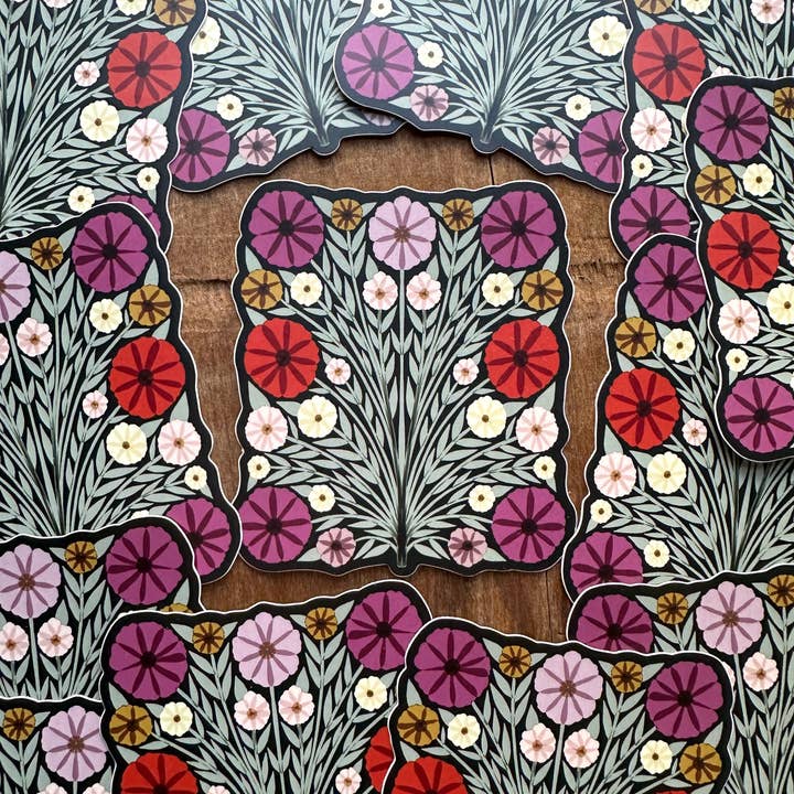 Katharine Watson - Wholesale Sticker - Floral Vinyl Sticker3