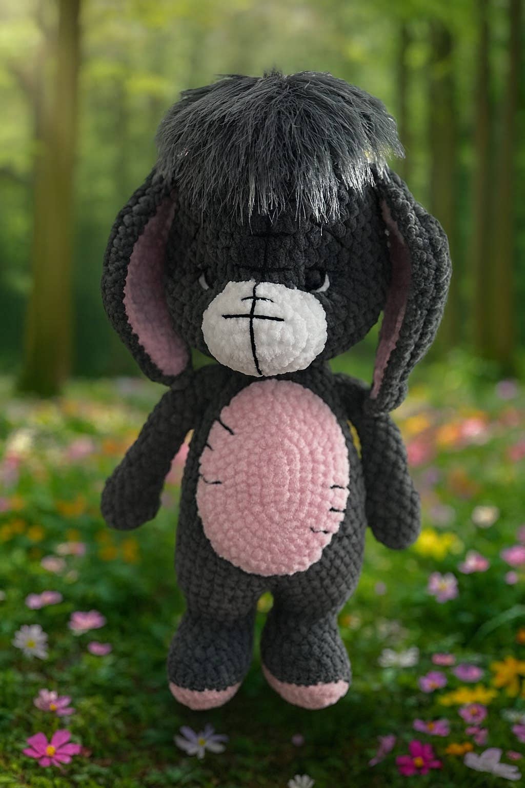 Magnetic Soul – wholesale Stuffed/plush toy – Kids & baby – Handmade Donkey Crochet Plush – Soft Amigurumi Donkey Toy2