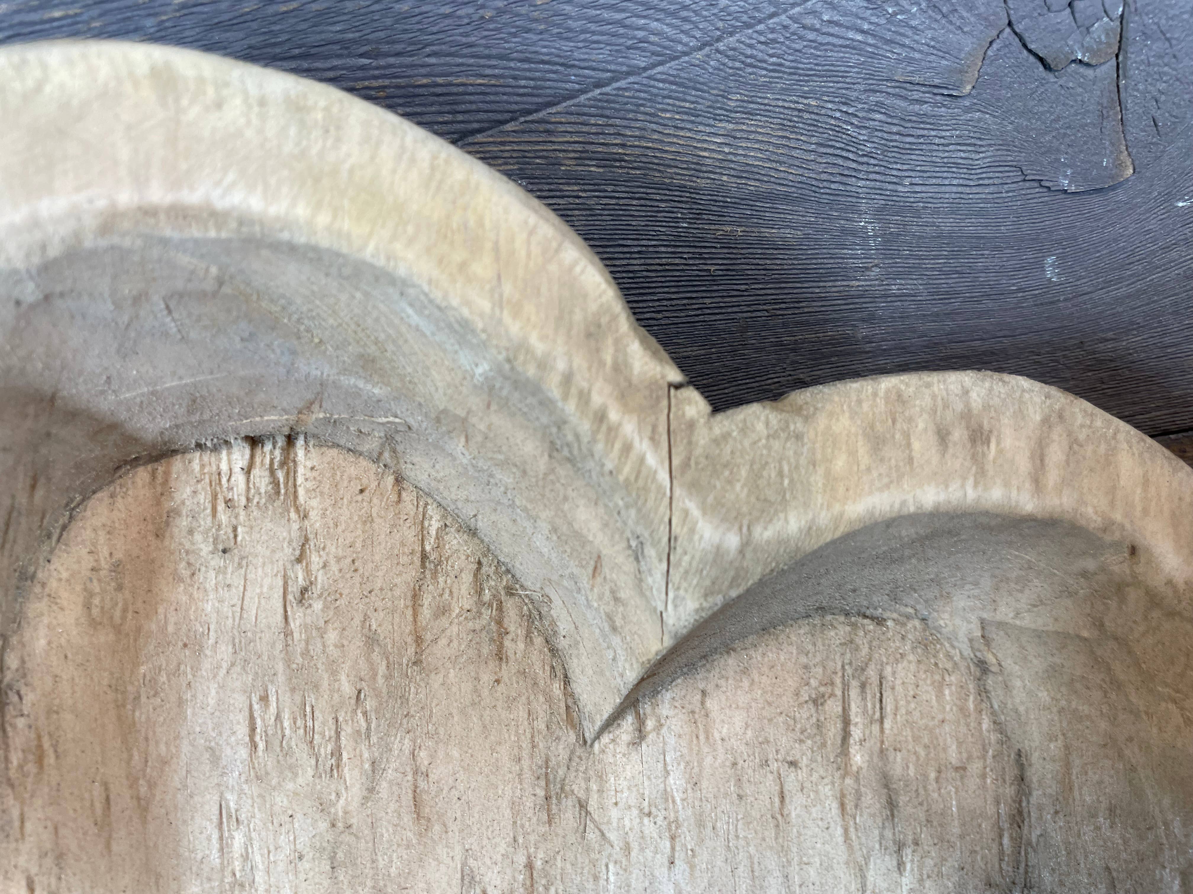 My Amigos Imports – wholesale Decorative plate/dish/bowl – NFC-NOT FOR CANDLES-WH5-Small Heart Bowl-10 in-Raw-Small-$93