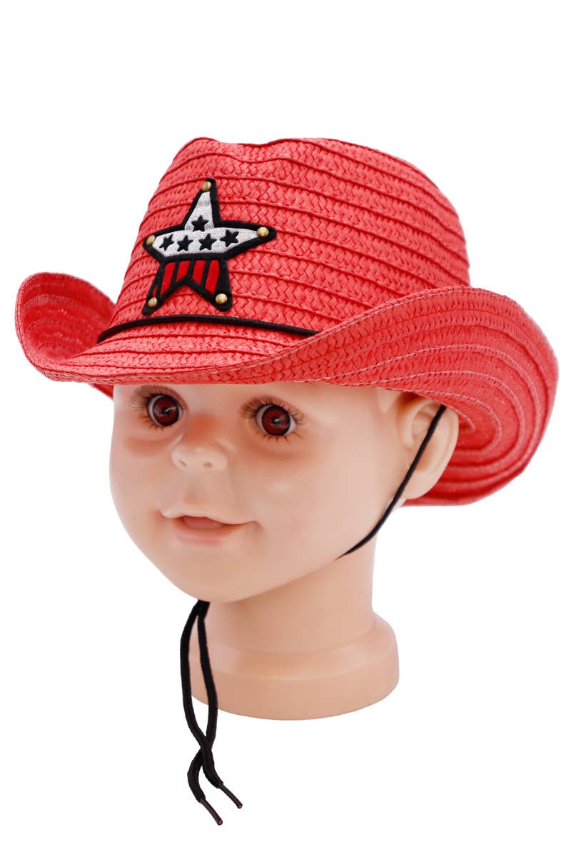 Cap Zone - Wholesale Cowboy Hat - Kids - Kids Western Star Paper Straw Cowboy Hat5