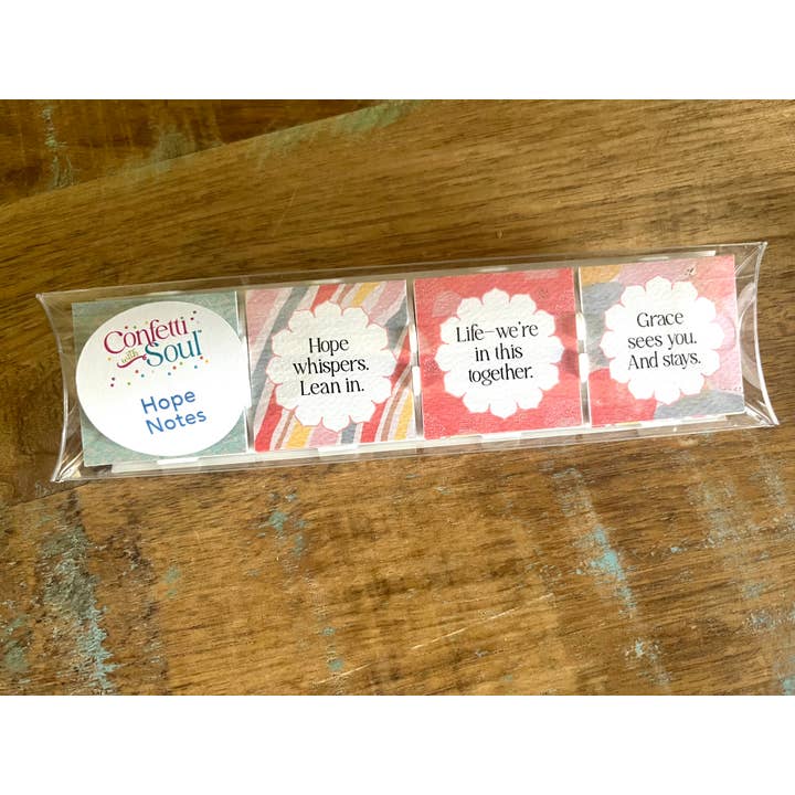 Hoppanteckningar - Konfetti med själ för wholesale av Eat Your Peas Collection by Gently Spoken