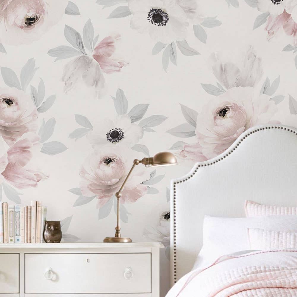 Simple Shapes - Wholesale Wallpaper - Floral Mural Wall Art Wallpaper - Peel and Stick1