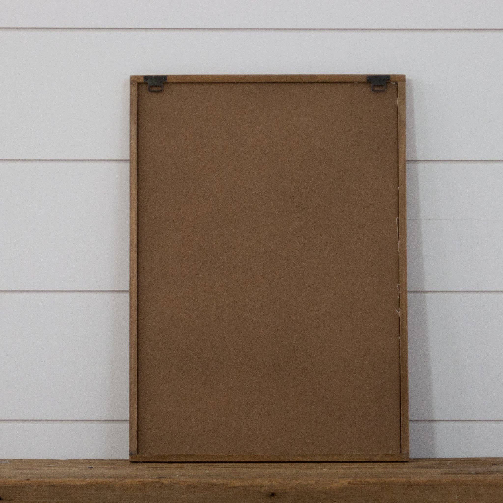 Audrey's Home & Gift - Wholesale Art Print - Framed Textile Wall Art - Antiqued Blue (PC)1