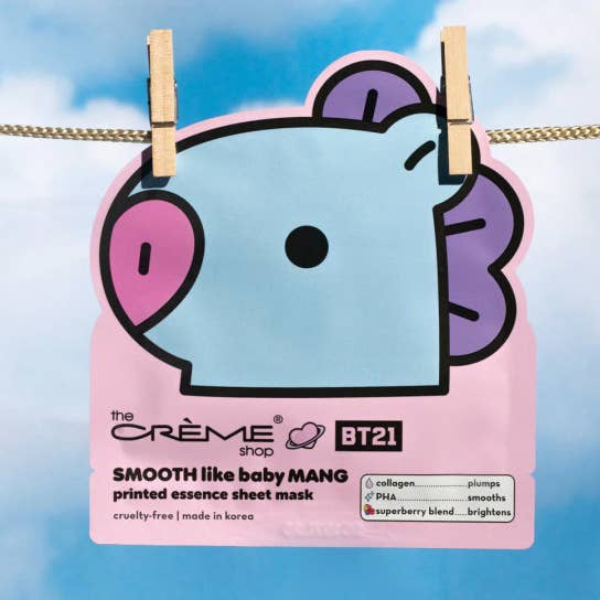 THE CREME SHOP SMOOTH Like Baby MANG Sheet Mask for wholesale by KJ Beauty and Health