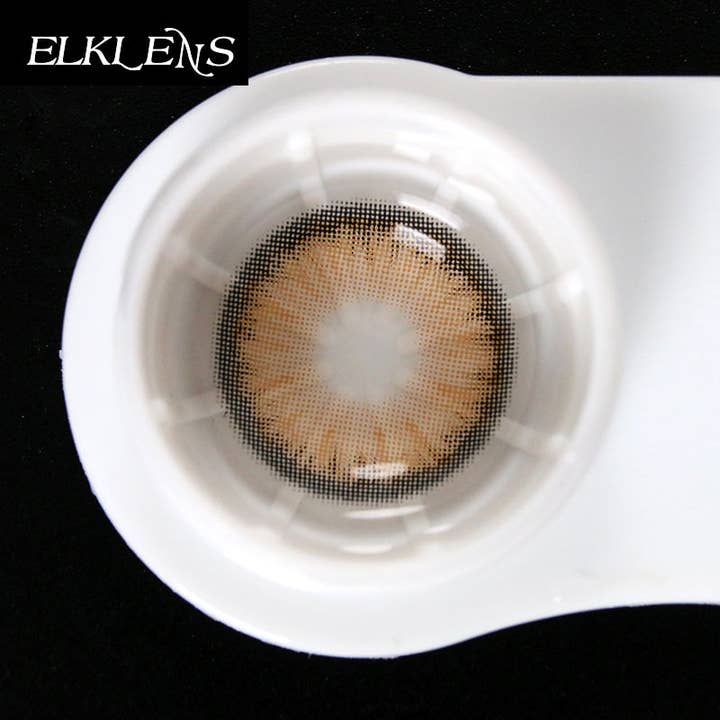 ELKLENS – wholesale Contact lenses – ELKLENS Colored Contact Prescription Diamond Sugar Brown