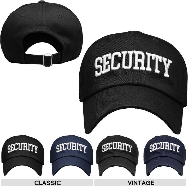 SECURITY Dad Hat for wholesale by KBETHOS