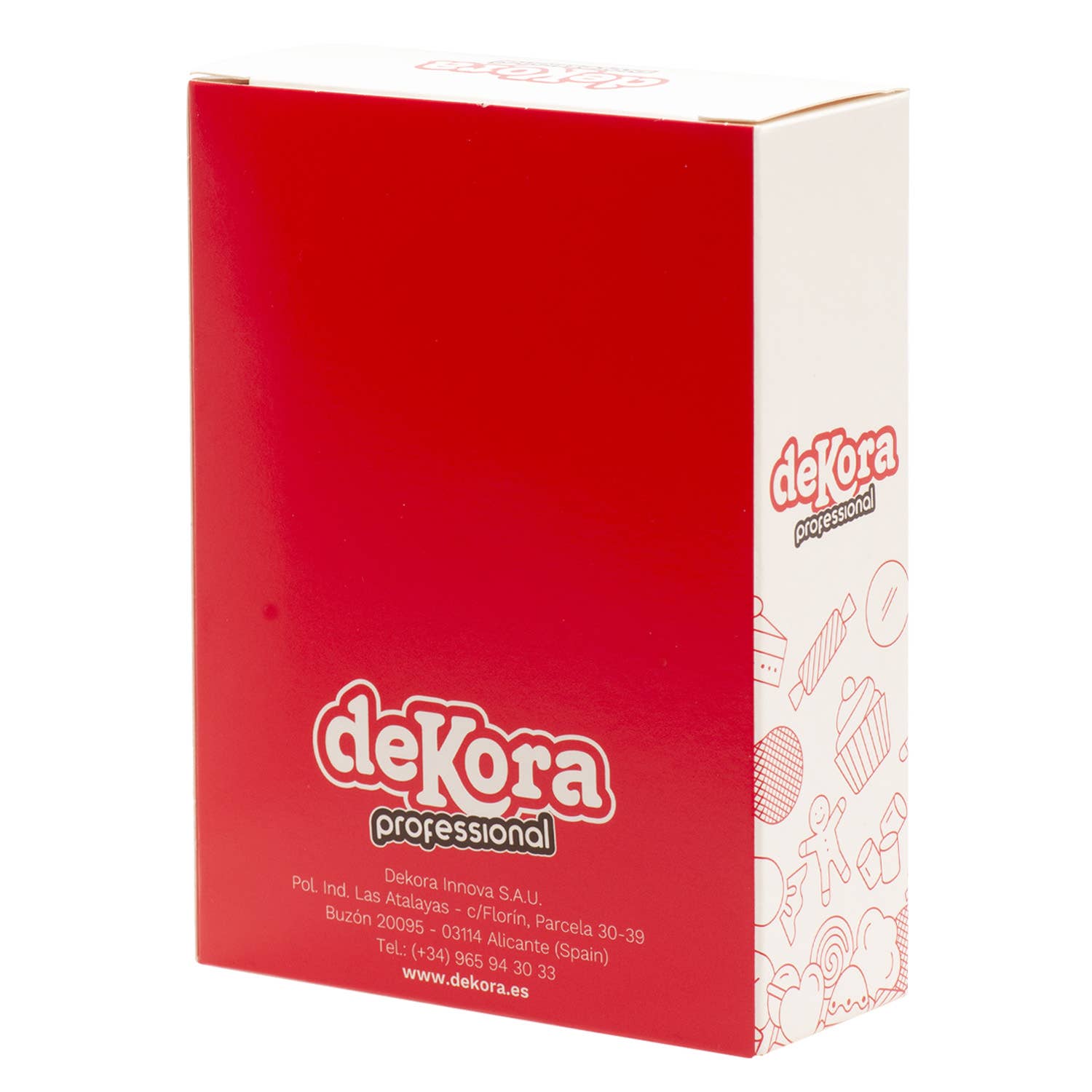 dekora – Engroshandel Kagepynt – Spiselige vaffelblomster til kage, 8,5 - 7,5 cm4