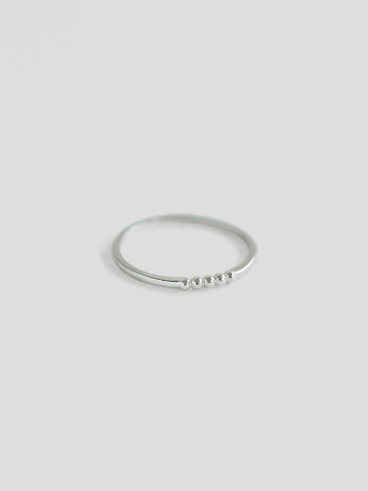 Sphere Ring (Silver) for wholesale by CURIOUS CREATURES