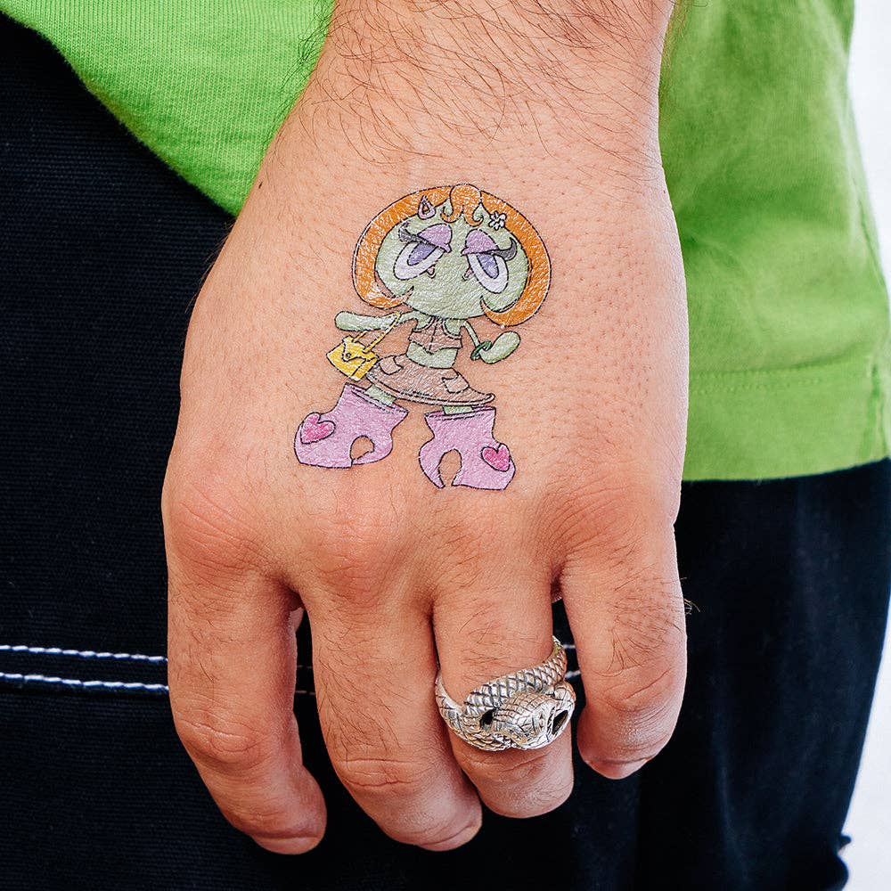 Tattoonie - Wholesale Tijdelijke tattoo - Tattoo Rave-pakket (verpakking van 1)11