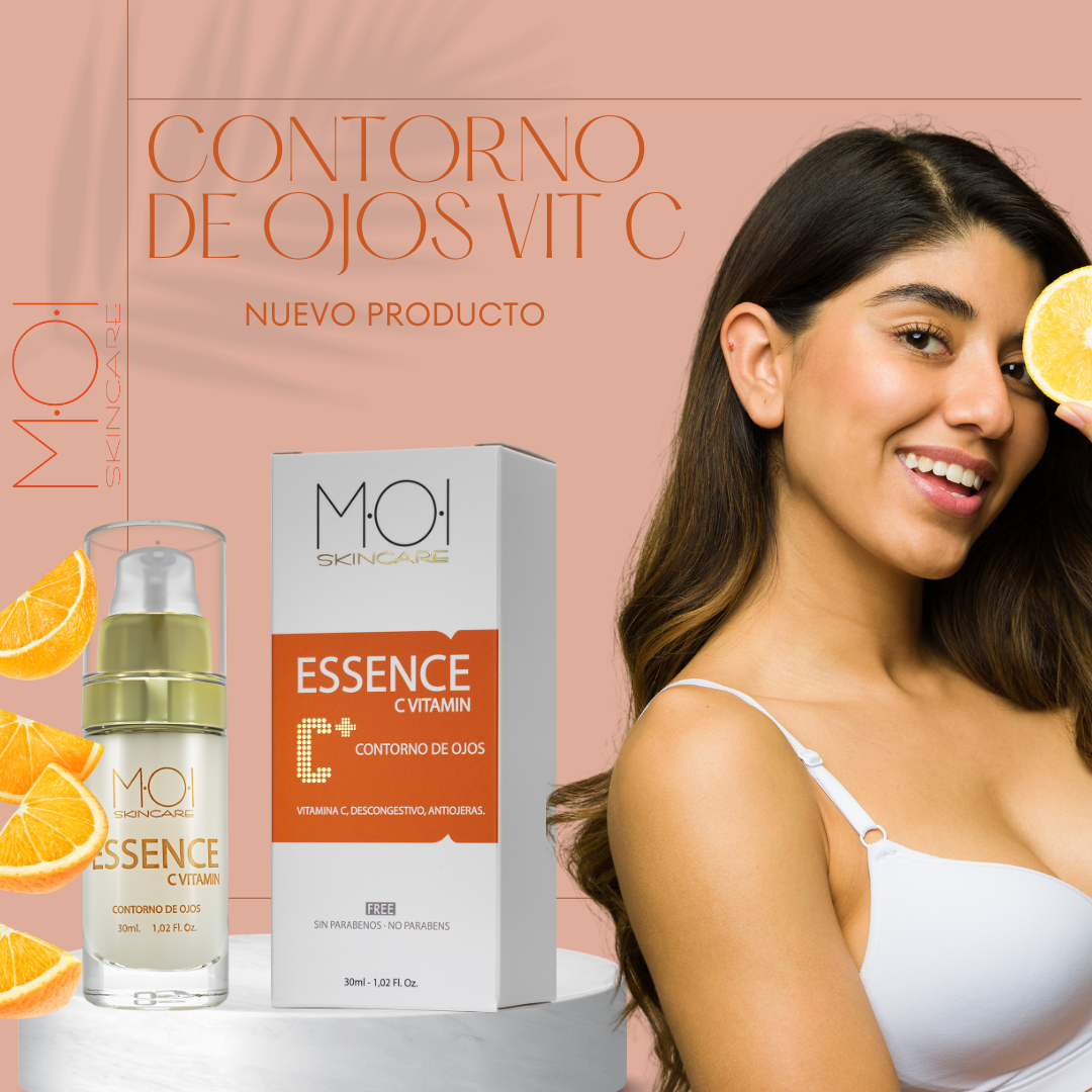 sesioMWorld - M·O·I Professional - Venta al por mayor Cremas/geles para los ojos - ESSENCE Contorno de ojos antiojeras Vitamina C 30ml M·O·I SK4