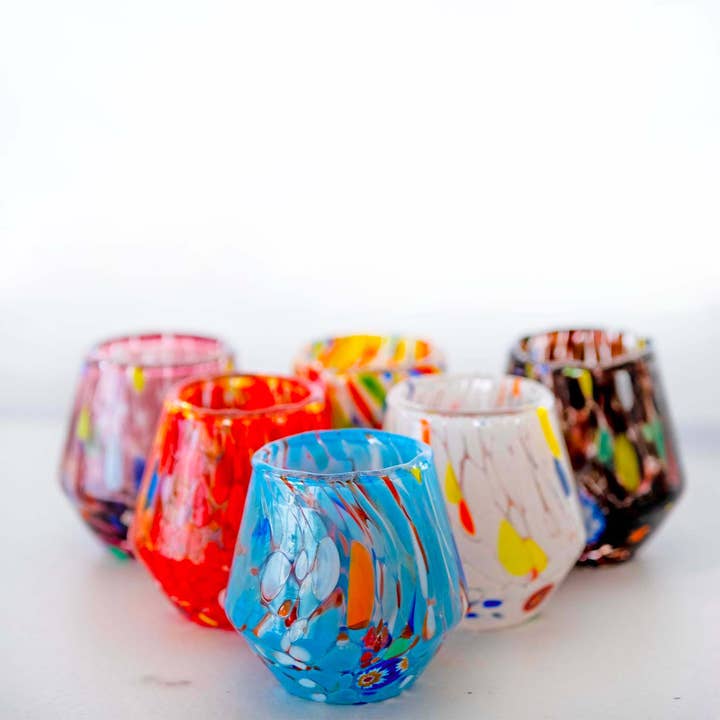 Murano B8 33 ml blown-glass shot glass for wholesale by Murano Dream
