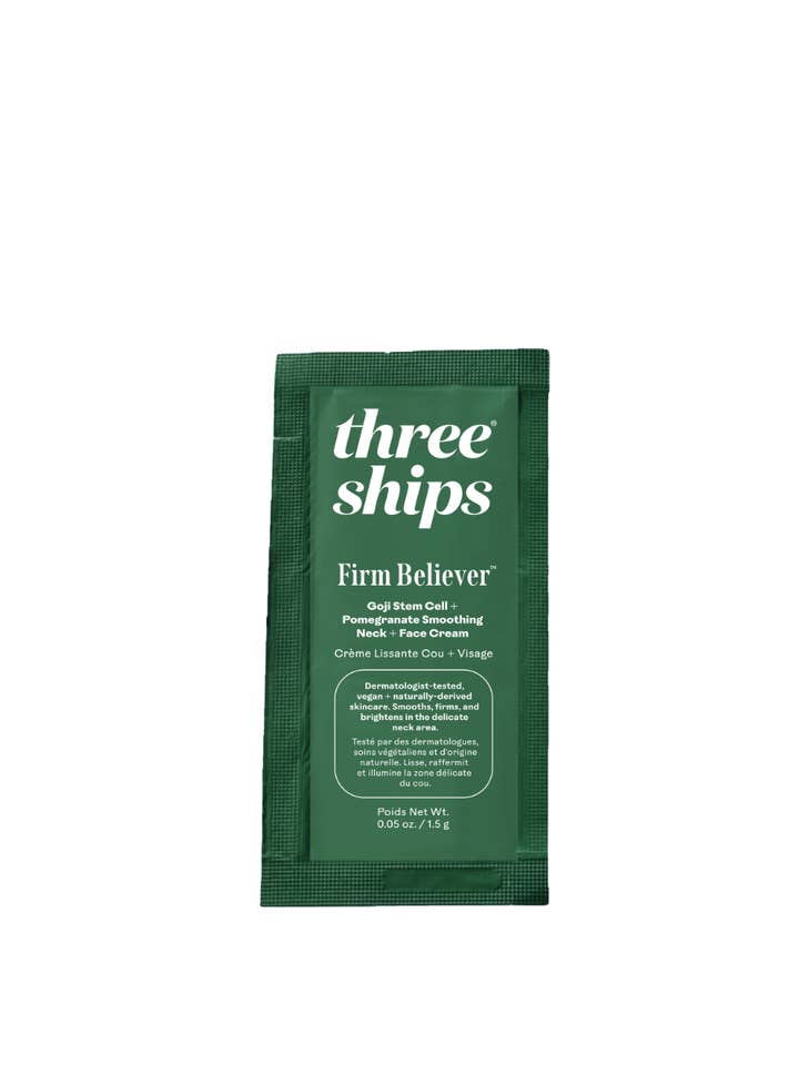 Firm Believer Sample Sachet for wholesale by Three Ships (No Duties | Ships from US/CA | USMCA Compliant)