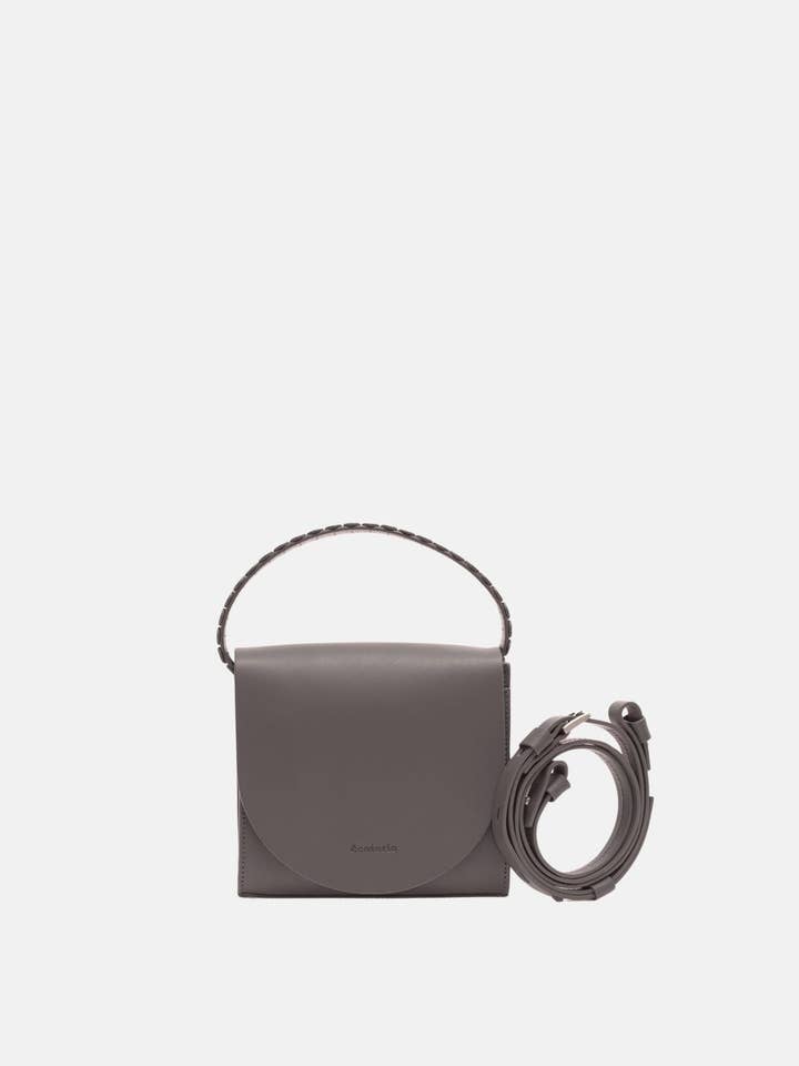 Ecotorie - Sac bandoulière en chocolat Margaux pour la vente par Future Brands Group