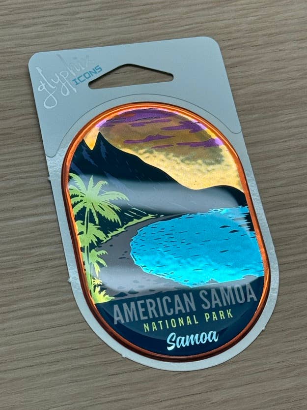 American Samoa National Park Oval for wholesale by CR Graphics, Inc.