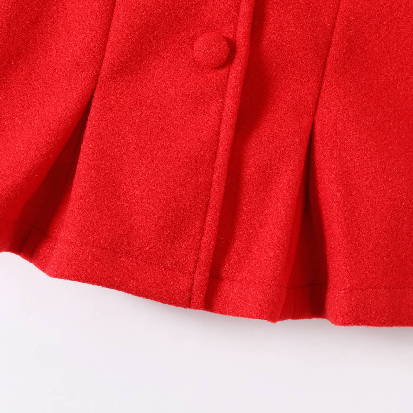 PatPat - Wholesale Coat - Baby - Baby Red Long-sleeve Button Leopard Hooded Wool Blend Coat5