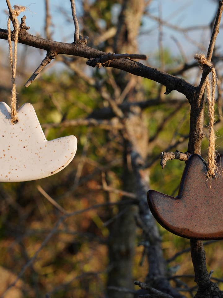 Western Cowboy Hat Ceramic Ornament for wholesale by Castor Ceramics