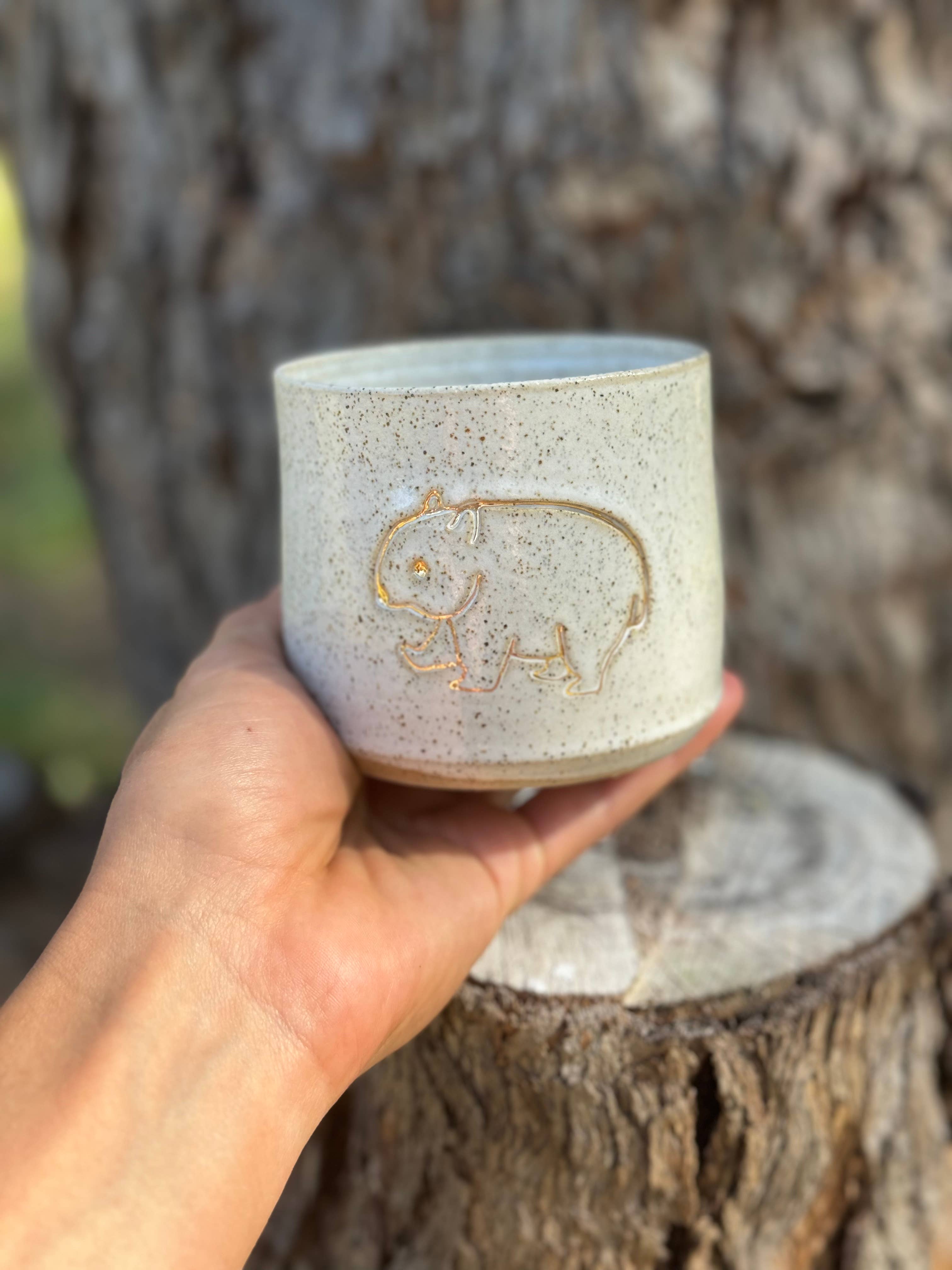 Wolf and Clay Pty Ltd – wholesale Coffee mug – Ceramic Mug - Wombat1