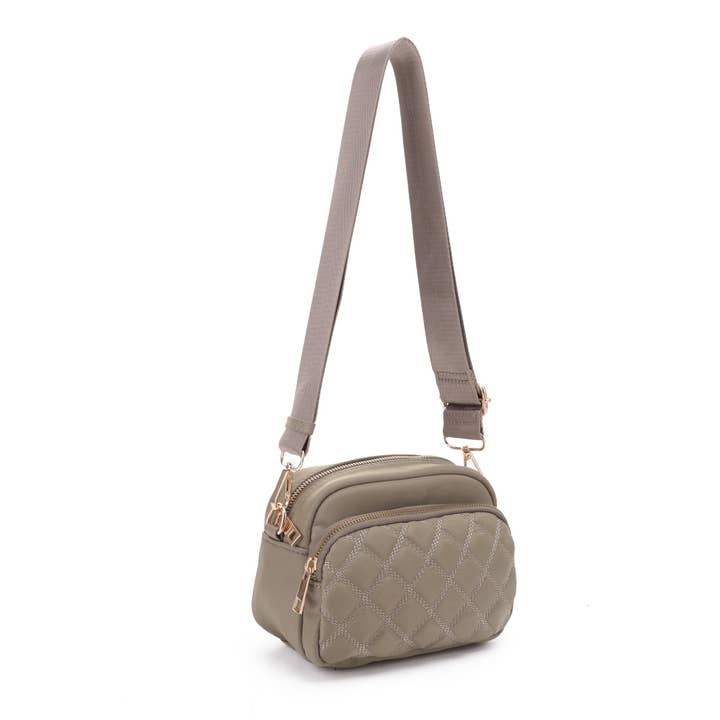 MiMi Wholesale - Wholesale Crossbody Bag - Women's - DJ25764N-6 Angela Quilted Crossbody Bag6