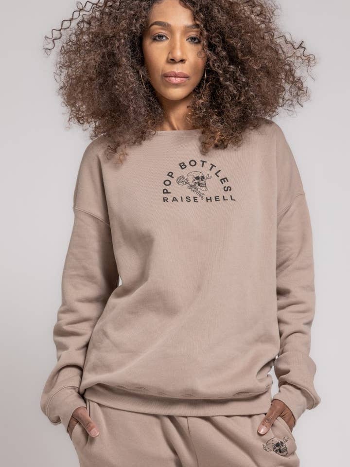Pop Bottles Unisex Sweatshirt for wholesale by LETTSGO