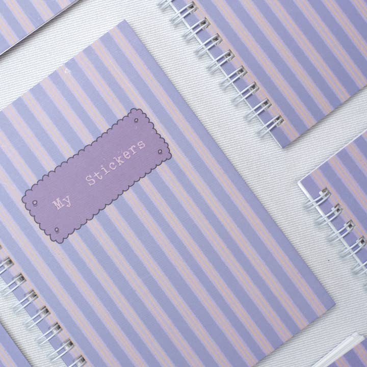 Reusable Sticker Storage Book A6 for wholesale by Bayside by Sam