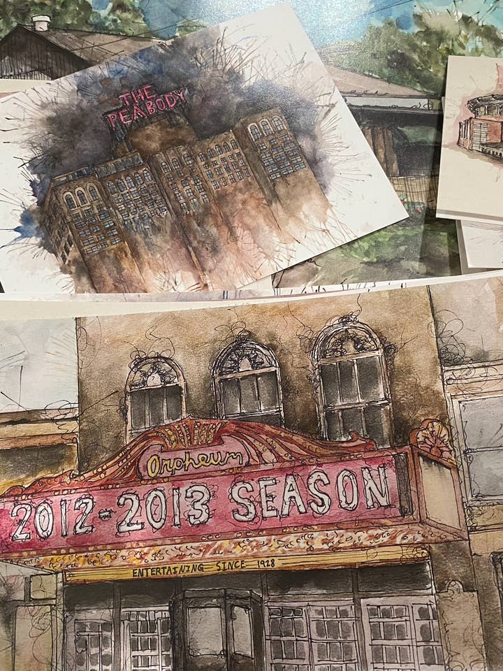 10 konsttryck från Memphis 12x18 för wholesale av Blake Art Collective