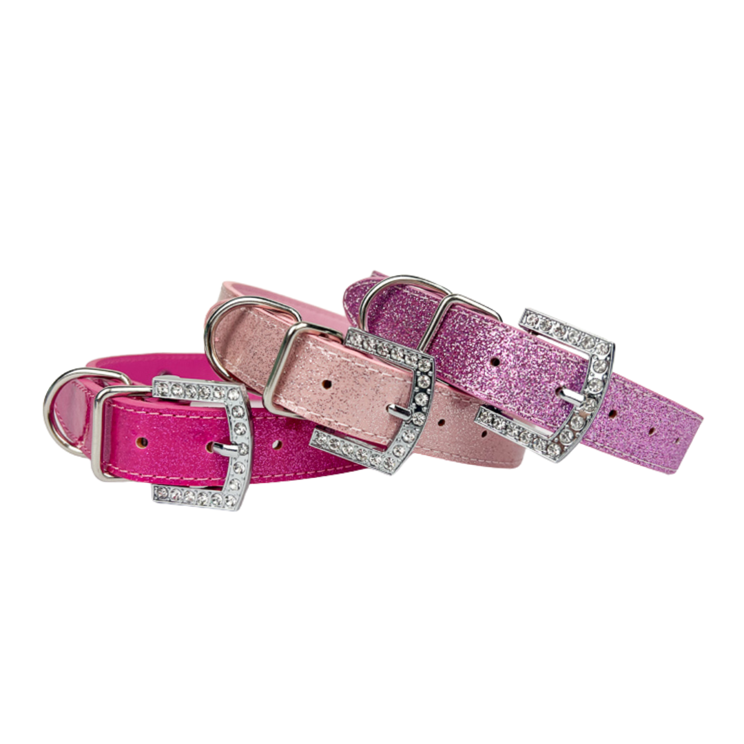 House of FurBaby - Wholesale Pet Collar - Dog -  Personalized Sparkle Collar - 3 color options3