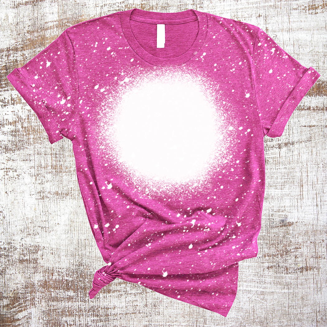 Sweet Tees - Wholesale Sublimation Blank T-Shirt - Women's - Sublimation Blank Shirts BLANK Bleached Tee Shirts Circle4